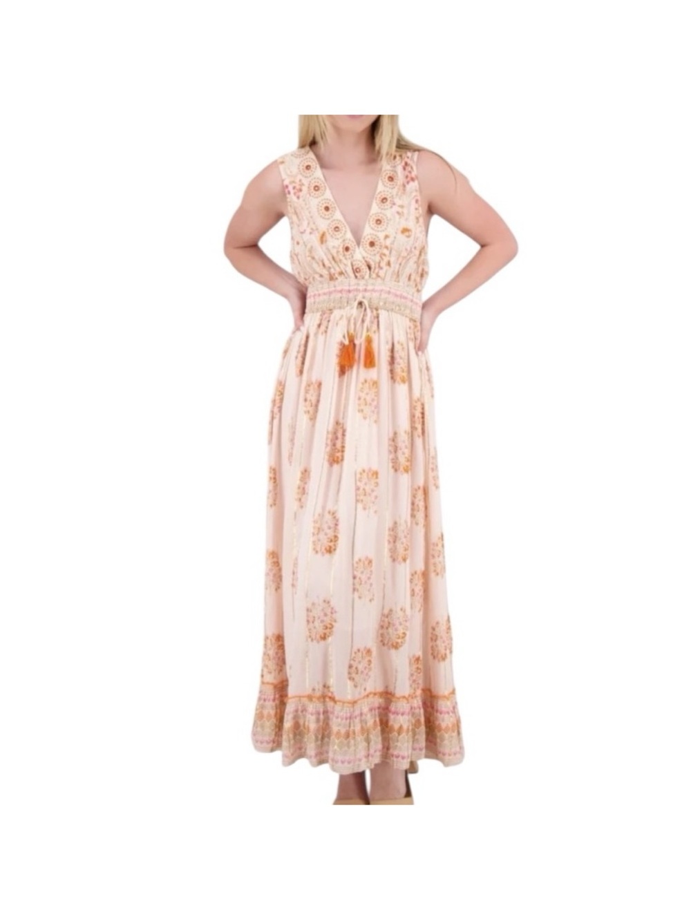 Anantā Peach Summer Dress